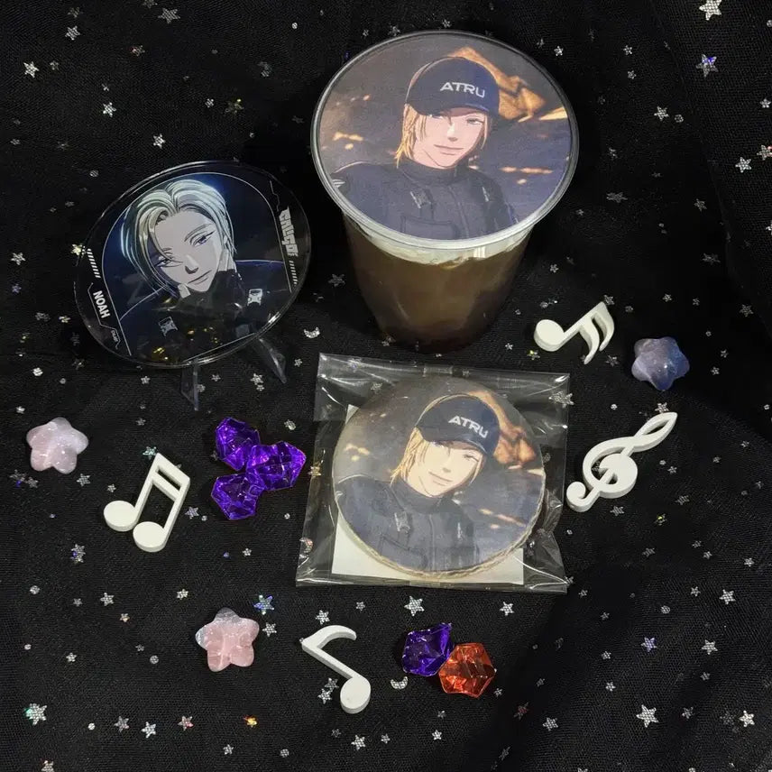 [BUNJANG] PLAVE Animate Cafe Collaboration Coaster Noah/Eunho / 플레이브 애니메이트 카페 콜라보 코스터 노아/은호
