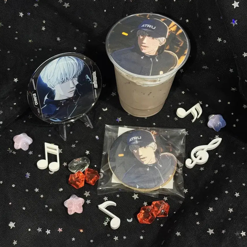 [BUNJANG] PLAVE Animate Cafe Collaboration Coaster Noah/Eunho / 플레이브 애니메이트 카페 콜라보 코스터 노아/은호