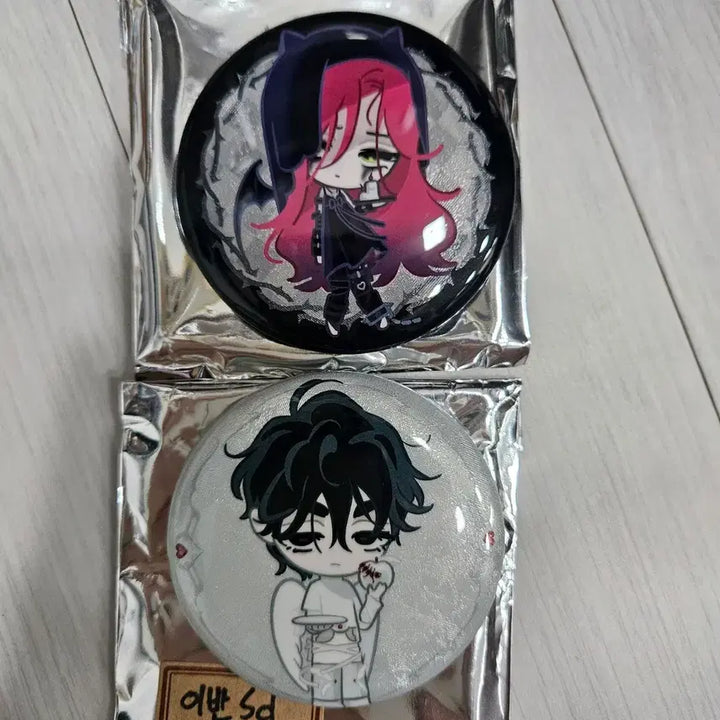 [BUNJANG] A-STAGE AAD Ivan Miji Character Can Badge Bundle Set / 에이스테 aad 천악 이반 미지 캔뱃지 일괄