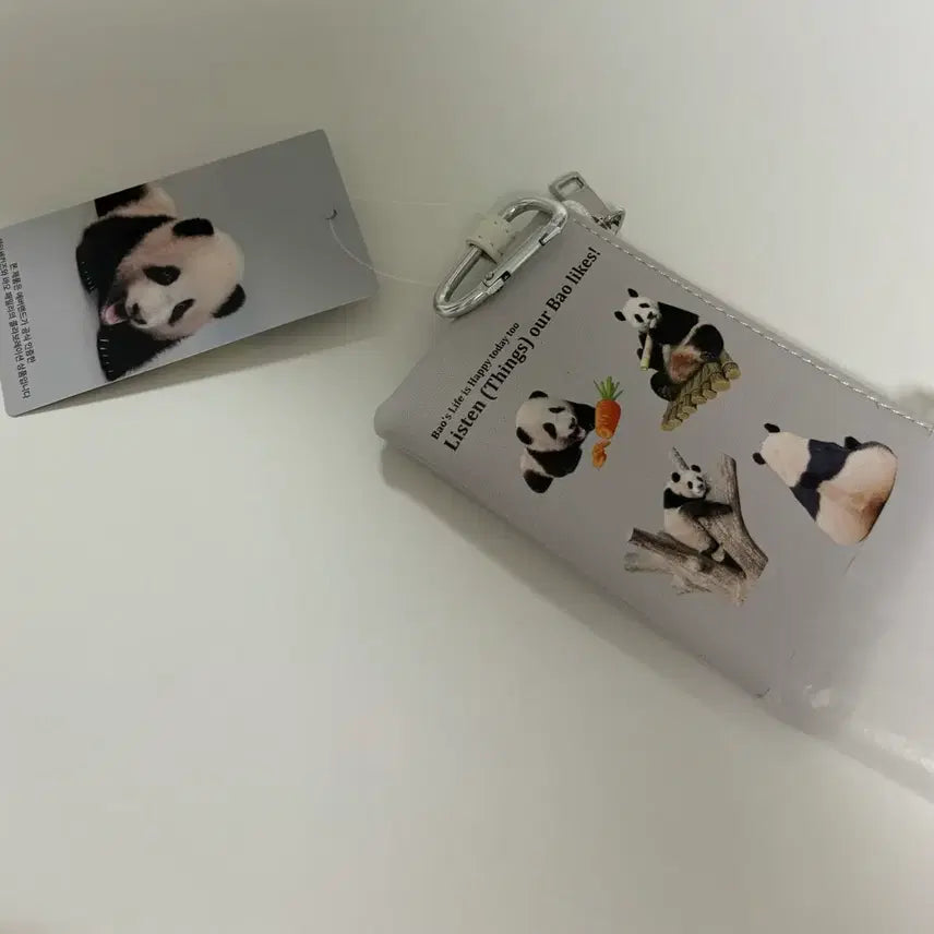 [BUNJANG] Fu Bao 8-Second Mini Pouch / 푸바오 8초 미니파우치