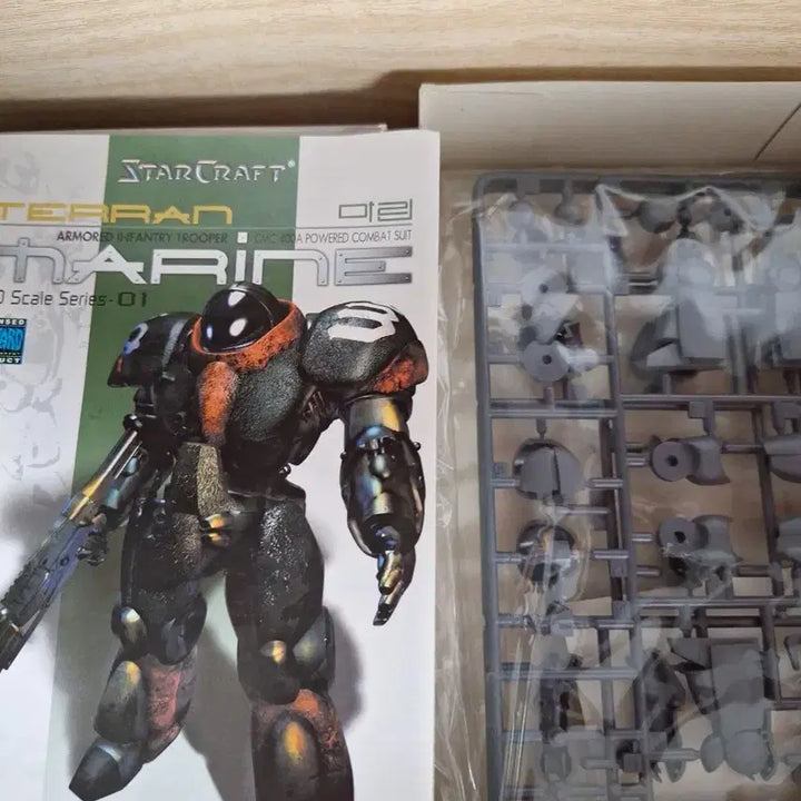 [BUNJANG] StarCraft Terran Marine Plamodel Kit 1/30 (Sealed) / 미개봉)스타크래프트 테란 마린 프라모델 키트 1/30