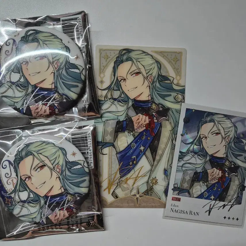 [BUNJANG] Ensemble Stars! Mofun Pop-up Nagisa Bundle Set / 앙스타 모펀 팝업 나기사 뱃지, 클카, 폴라로이드 일괄