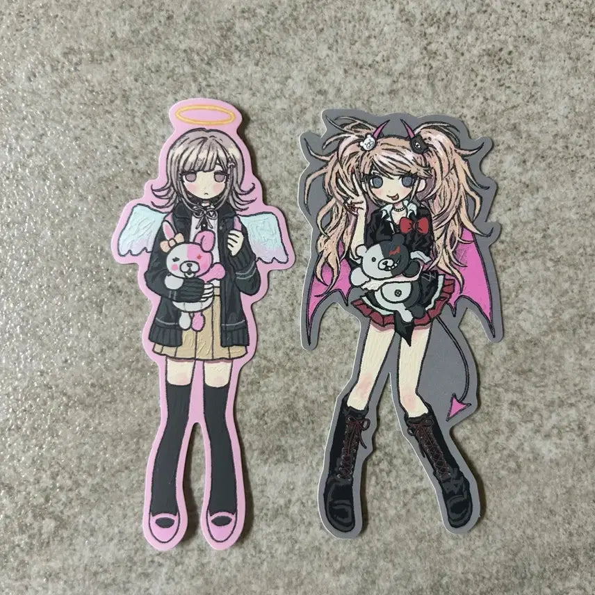[BUNJANG] Amusuteu Danganronpa Junko Nanami Die-Cut Sticker Set / 아무스튜 작가님 단간론파 나나미 쥰코 조각 스티커 판매