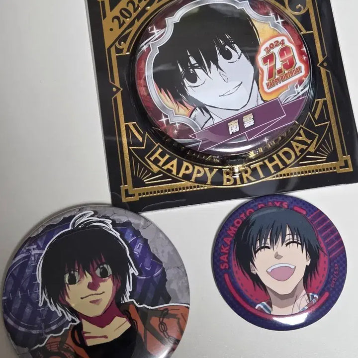 [BUNJANG] Sakamoto Days Nagumo Can Badge Bundle Set / 사카모토데이즈 나구모 캔뱃지 일괄