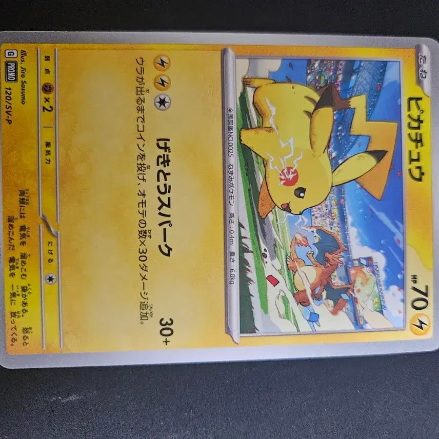 [BUNJANG] Pokemon Card Japanese Pikachu Gym Promo Pikachu &amp; Charizard 2023 / 포켓몬카드 일판 피카츄 짐프로모 피카츄 리자몽 2023