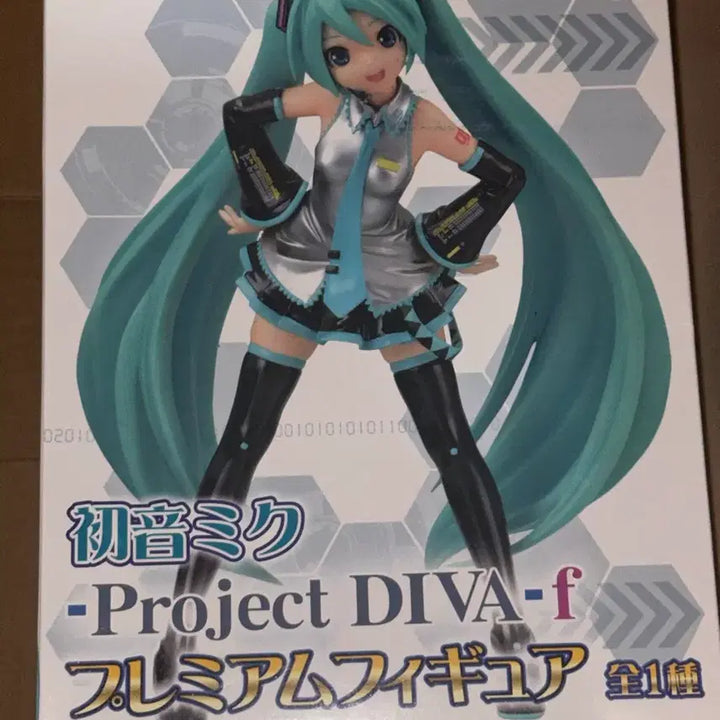 [BUNJANG] Hatsune Miku Project DIVA-f Sealed Figure / 미쿠 프디바 f 미개봉 프로젝트디바 피규어