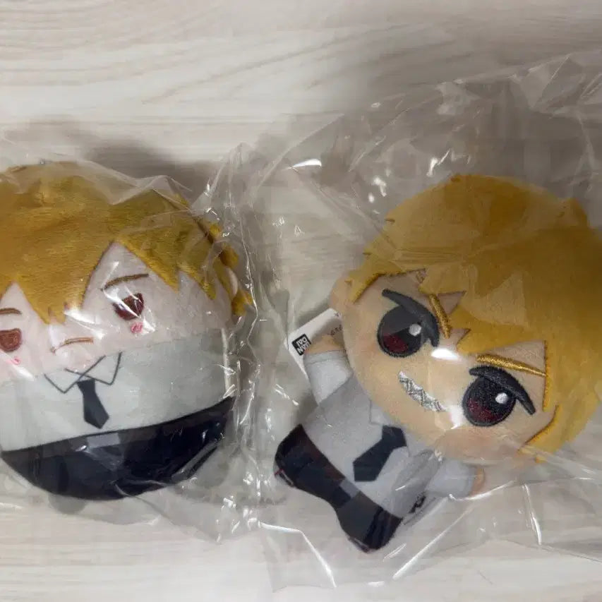 [BUNJANG] Chainsaw Man Denji FuwaKororin Chibi Plush Set / 체인소맨 덴지 후와코로링 치비구루미 세트