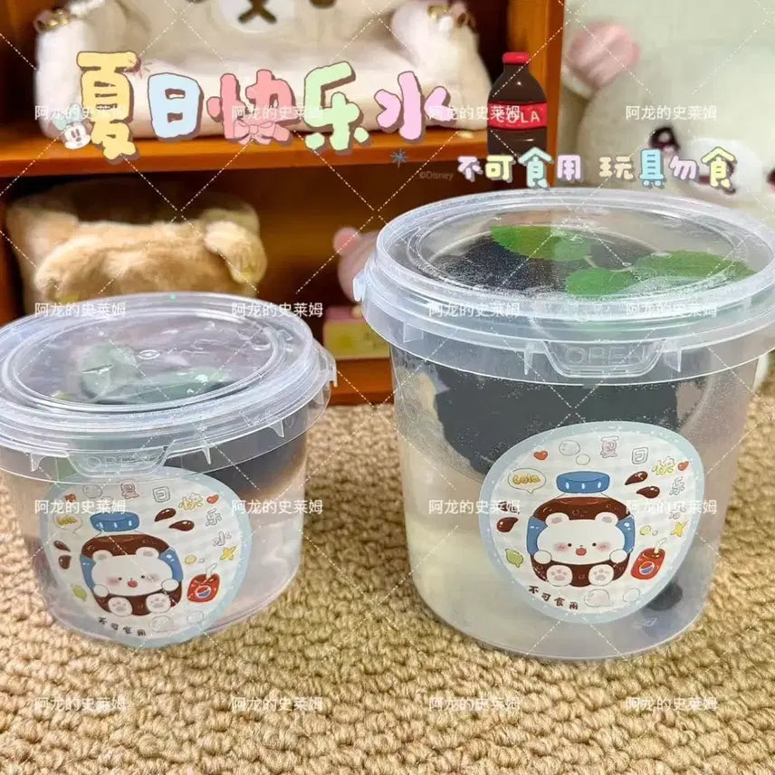 [BUNJANG] Cola Chinese Jelly Slime Putty Chizhelmon / [바로배송] 콜라 중국 슬라임 지글리 중슬 퍼티 치젤몬 액괴 내장 슬라임