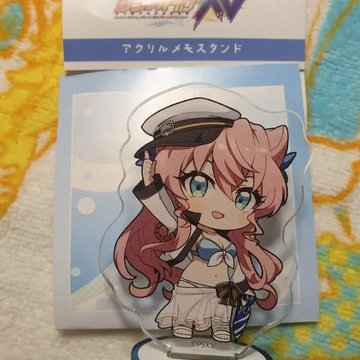 [BUNJANG] Senki Zessho Symphogear Maria Acrylic Memo Stand / 전희절창 심포기어 마리아 아크릴 겸 메모지 스탠드