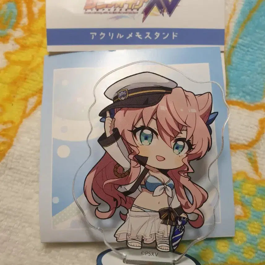 [BUNJANG] Senki Zessho Symphogear Maria Acrylic Memo Stand / 전희절창 심포기어 마리아 아크릴 겸 메모지 스탠드