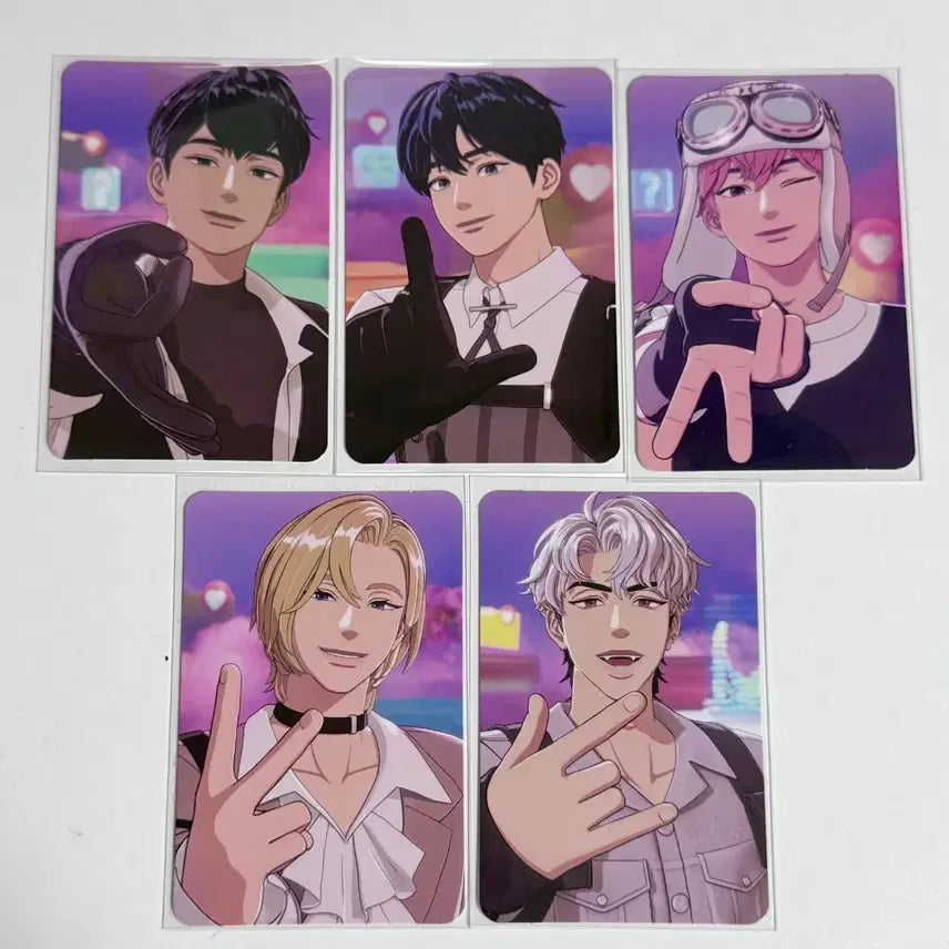 [BUNJANG] PLAVE Weverse Shop YG Select Hand Gesture POB Bundle Set / 플레이브 웨폴럽 yg셀렉트 손모양 미공포 일괄