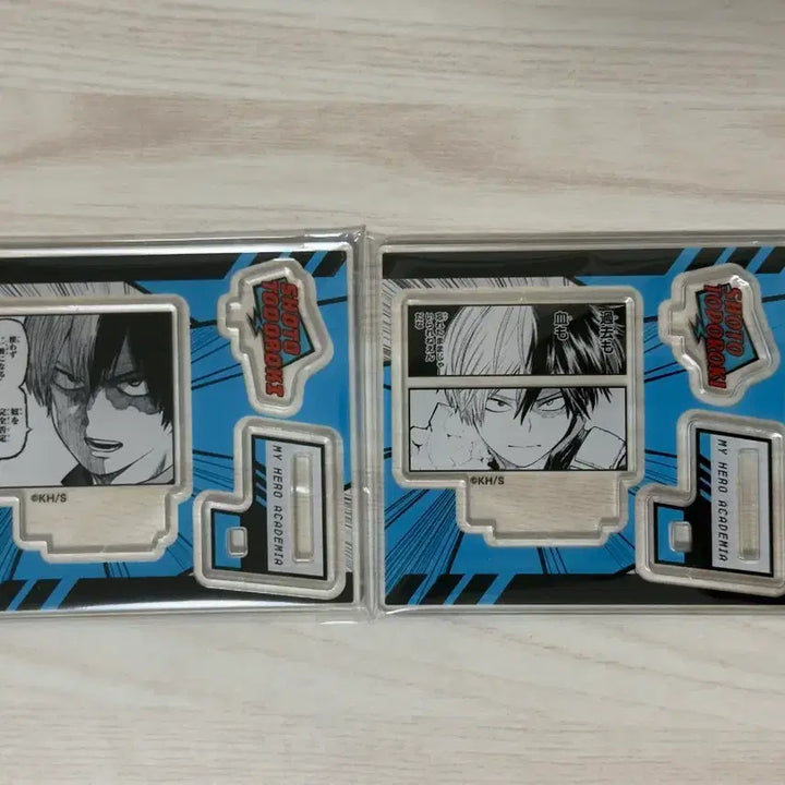 [BUNJANG] My Hero Academia Jump Shop Original Drawing Todoroki Set / 히로아카 나히아 점프샵 원화 아크릴 쇼토 세트