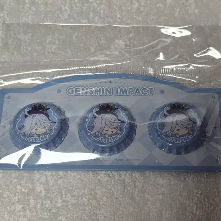 [BUNJANG] Genshin Impact Furina Bottle Cap Badge / 원신 푸리나 병뚜껑 뱃지