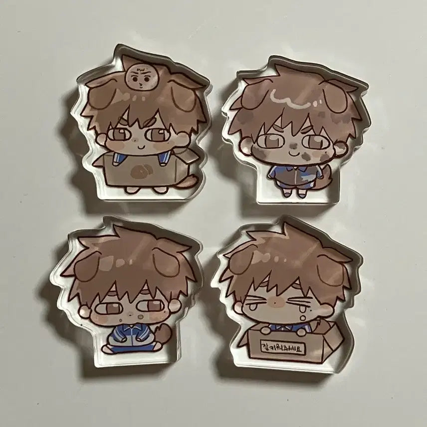 [BUNJANG] Garbage Time Kang Sang-ho Acrylic Corotto Set / (일괄)가비지타임 갑타 기상호 개상호 아크릴 코롯토 세트