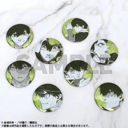 [BUNJANG] Blue Lock Art Exhibition Character Can Badge - Yoichi Isagi (1st Edition) / 블루록 원화전 오시캐릭터 캔뱃지 이사기 요이치 1탄
