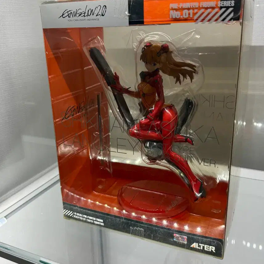 [BUNJANG] Alter Evangelion New Theatrical Edition Asuka Figure / 알터 에반게리온 신극장판 아스카 피규어