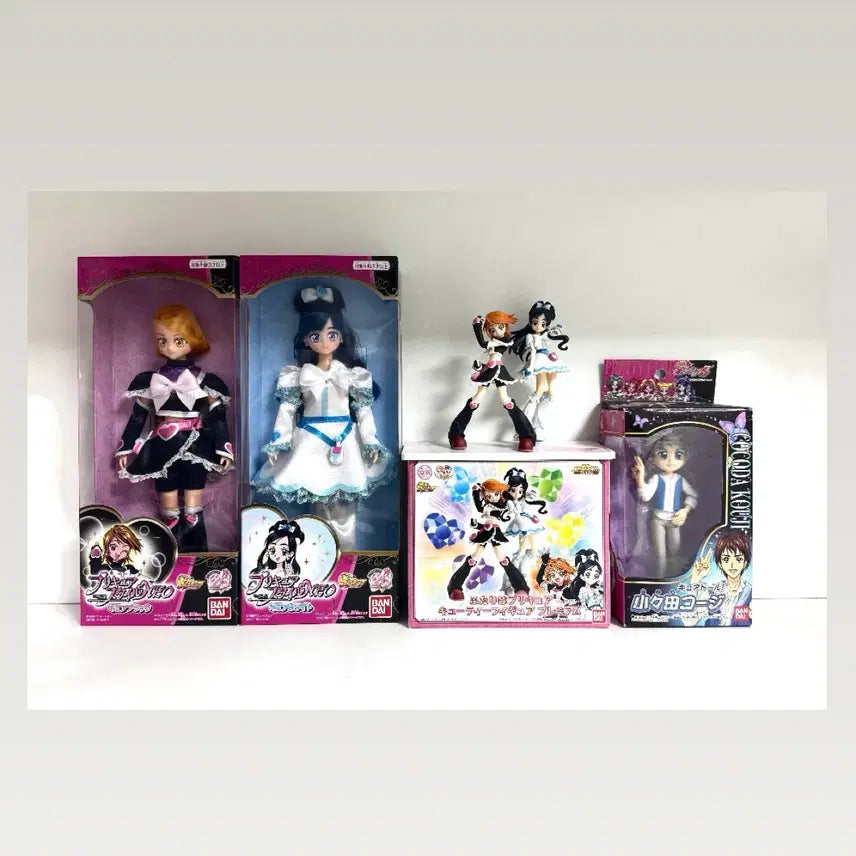[BUNJANG] Bandai Futari wa Pretty Cure Figure Set (Sealed) / 미개봉) 두 사람은 프리큐어 반다이 인형 / 피규어