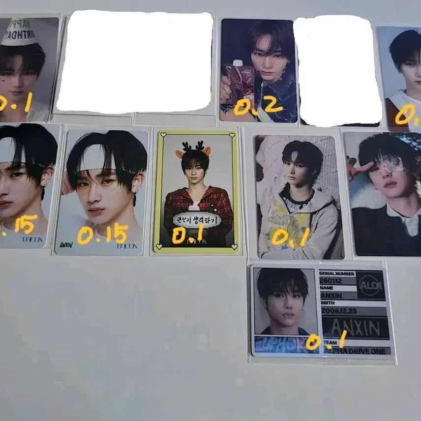 [BUNJANG] Alphan Drive One Anshin Photocard / 알파드라이브원 안신포카