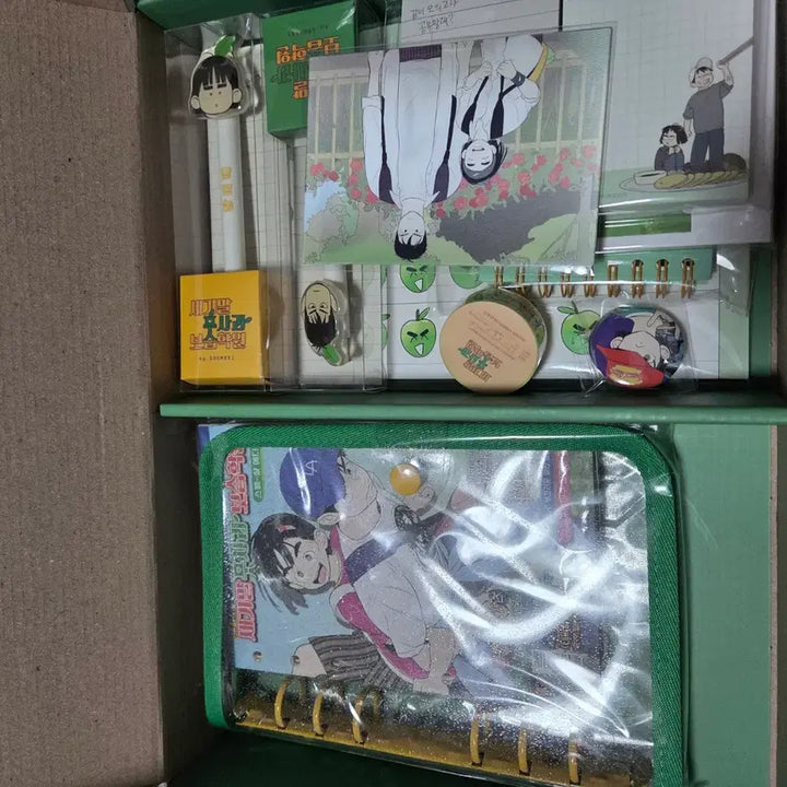 [BUNJANG] Apple Moisturizing Academy Merchandise Bundle Set / 세기말 풋사과 보습학원 문구 굿즈 일괄