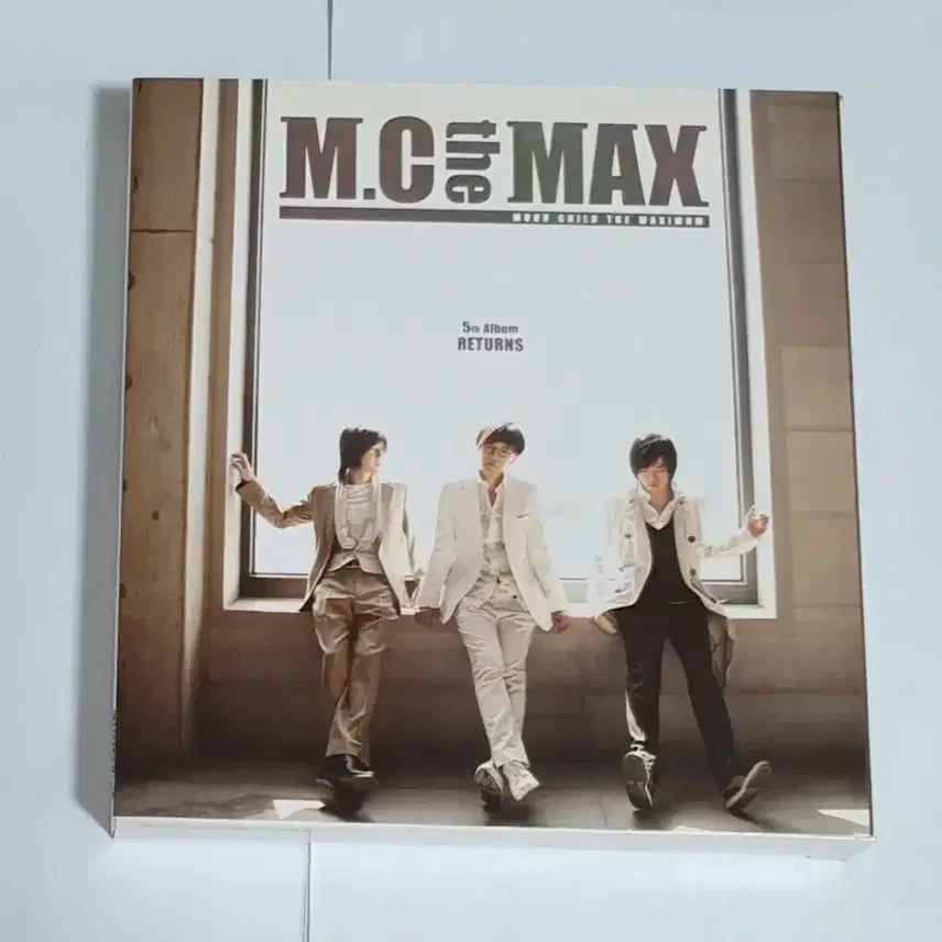 [BUNJANG] MC The Max 5th Album "Returns" CD / 엠씨더맥스 5집  Returns 앨범 시디 CD