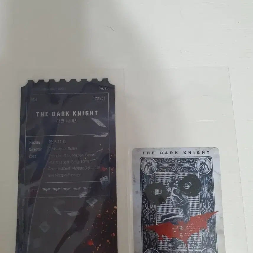 [BUNJANG] The Dark Knight Megabox Special Ticket / 오티 메가박스 다크나이트