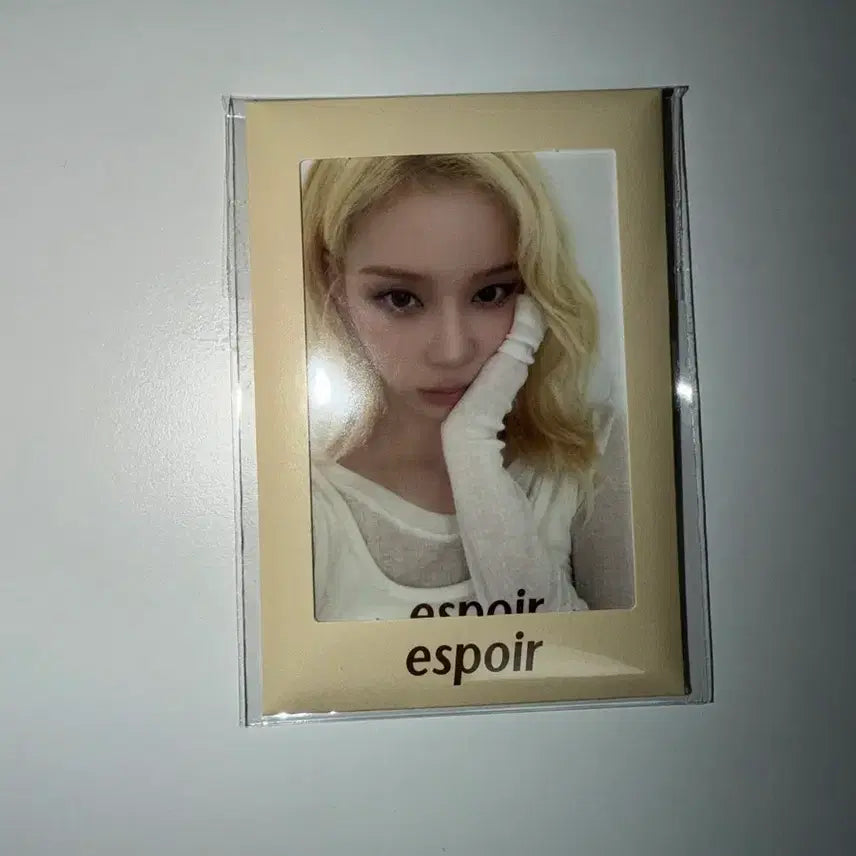 [BUNJANG] Aespa Winter Espoir Photocard Sealed / 에스파 윈터 에스쁘아 포카 미개봉