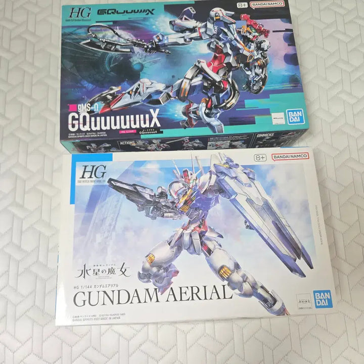[BUNJANG] HG Zaku/Aces + Aerial Gundam Bundle Set / HG 지쿠악스 + 에어리얼 일괄 판매 / 일본 구매 정품