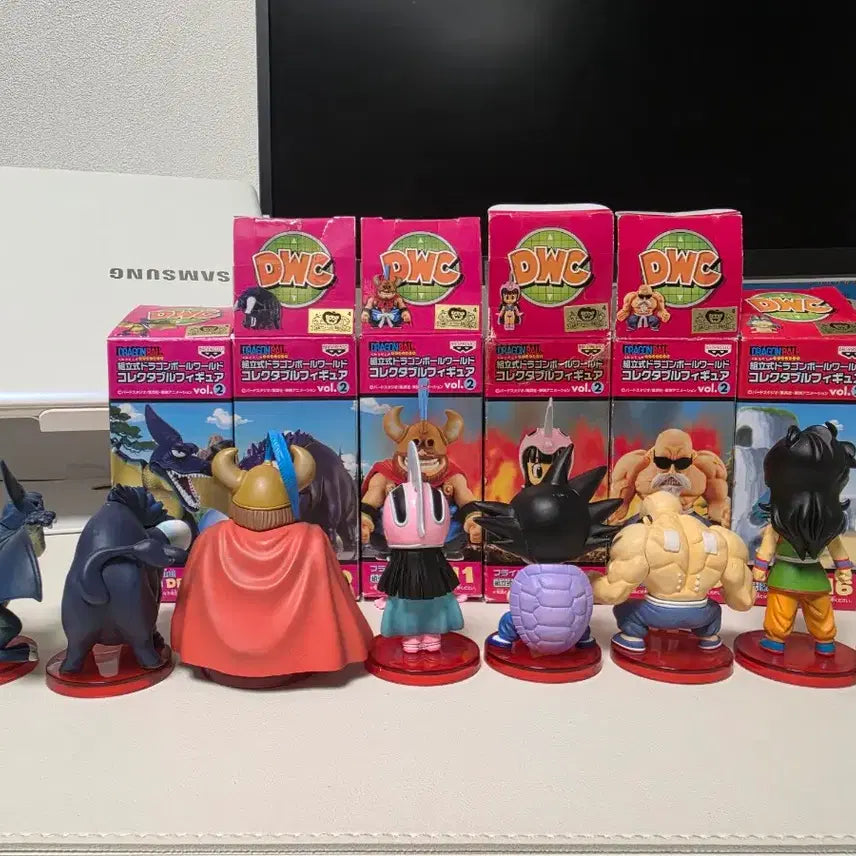 [BUNJANG] Dragon Ball World Collectable Figure Vol. 2 Set / 드래곤볼 월콜 2탄 8종 판매합니다.