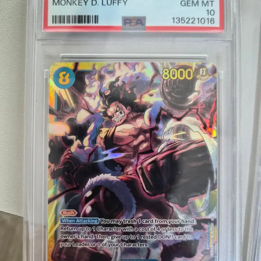 [BUNJANG] One Piece Card OP11 Luffy SEC PSA 10 Graded / 원피스카드 북미판 OP11 루피 SEC PSA 10등급
