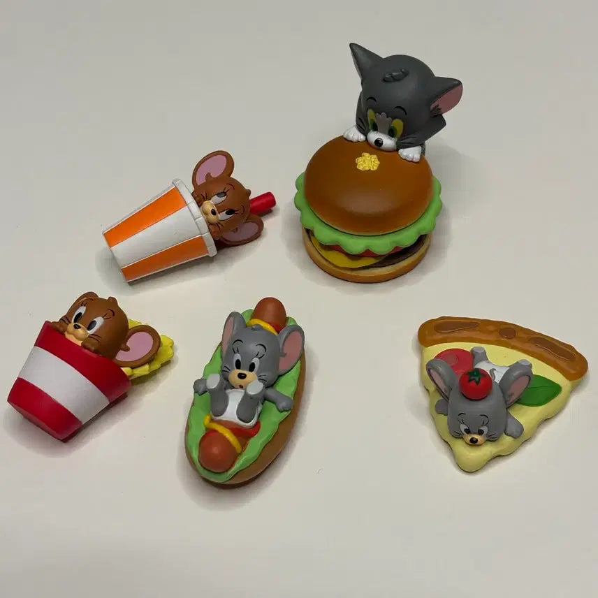 [BUNJANG] Tom and Jerry Gachapon Figure Set / 톰과 제리 가챠 피규어 세트