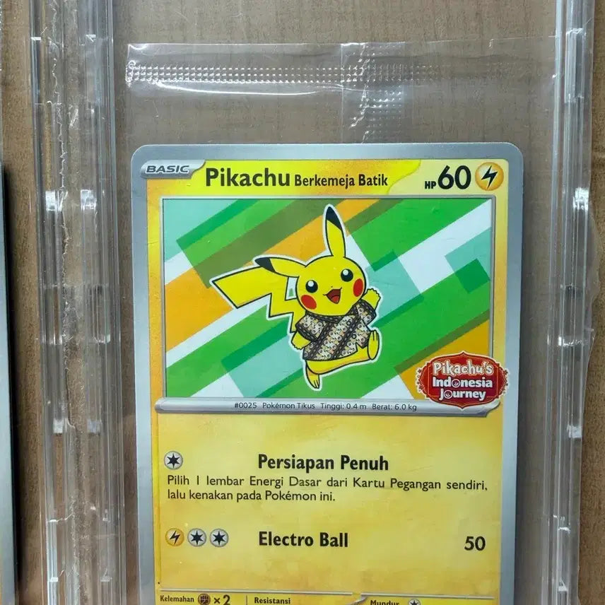 [BUNJANG] Pikachu in Batik Shirt Set / 바틱셔츠 입은 피카츄 세트