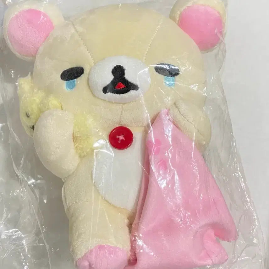 [BUNJANG] Rilakkuma Store Limited Rilakkuma String Hugging Korilakkuma Plush Doll / 리락쿠마 스토어 한정 즈라즈라 줄줄이 코리락쿠마 인형
