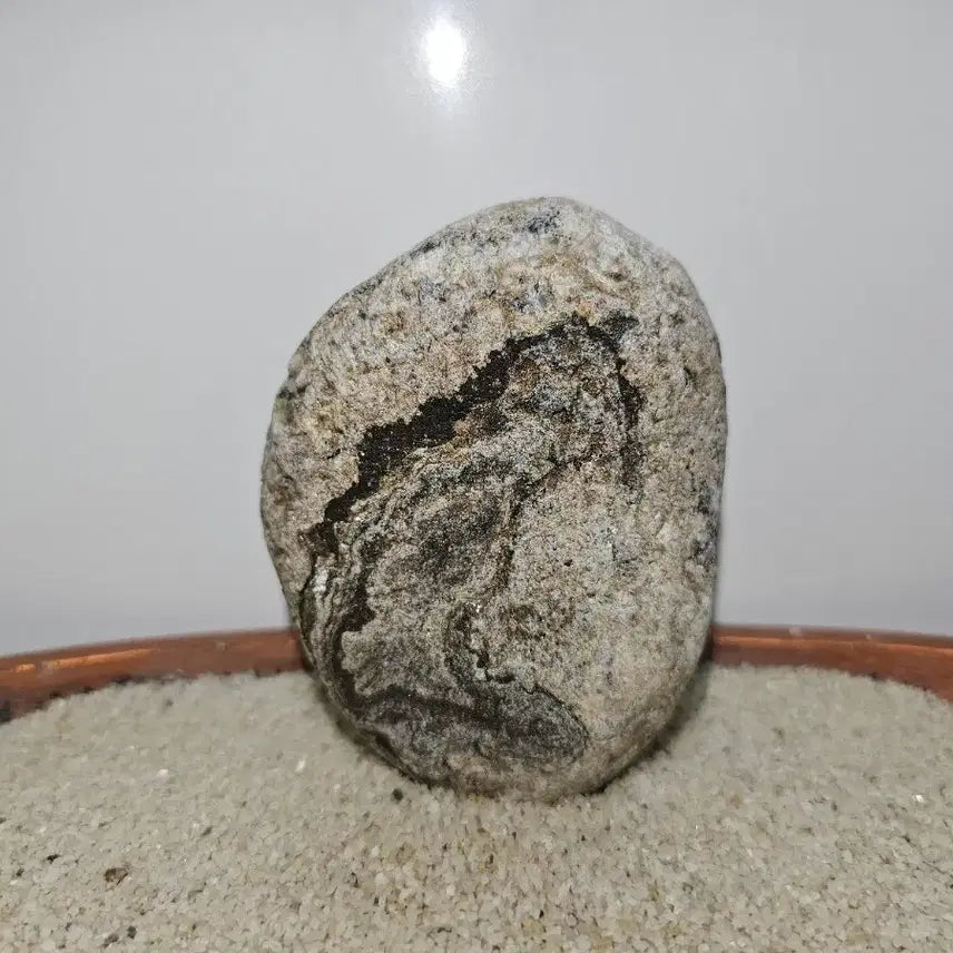 [BUNJANG] Eagle Engraved Natural Stone / 수석 자연석 독수리 문양석 크기 8 - 11 - 4