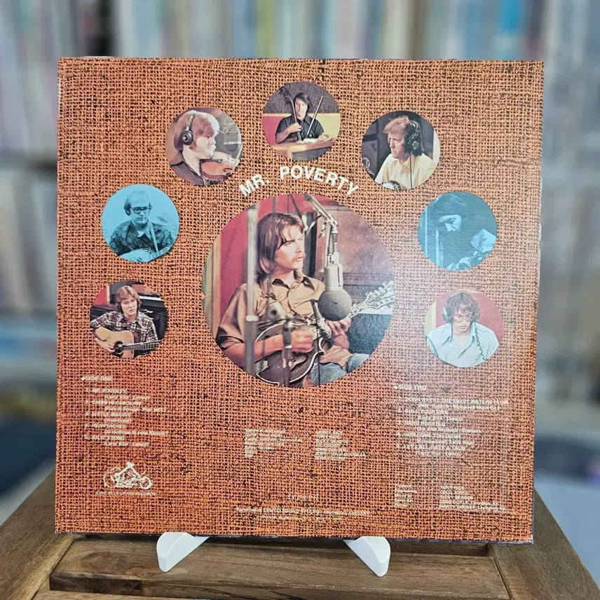 [BUNJANG] Larry Rice Mr. Poverty 1st Solo Album Bluegrass Mandolin LP / (미국 블루그래스 만돌린 연주자, 래리 라이스, 솔로 데뷔 1집) Larry Rice - Mr. Poverty LP