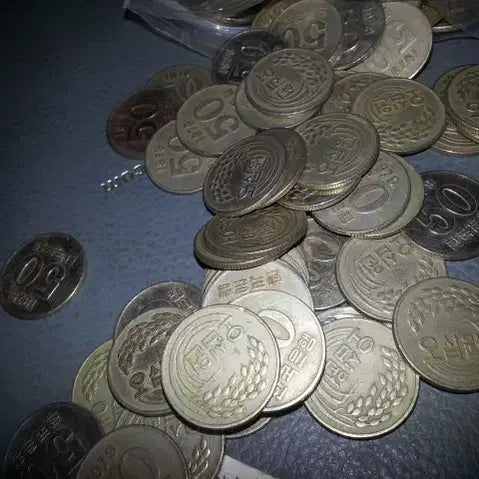 [BUNJANG] 1979 50 Won Coin Bundle (30 pcs) / 50원 동전 30개 1979년 중고
