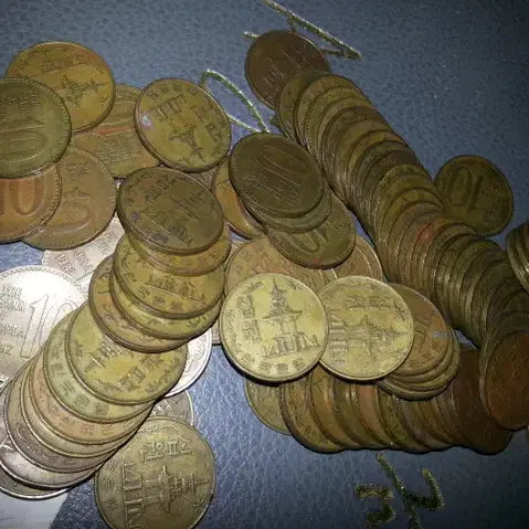 [BUNJANG] 1982 10 Won Coin Set (30 pcs) / 10원 동전 30개 1982년 중고