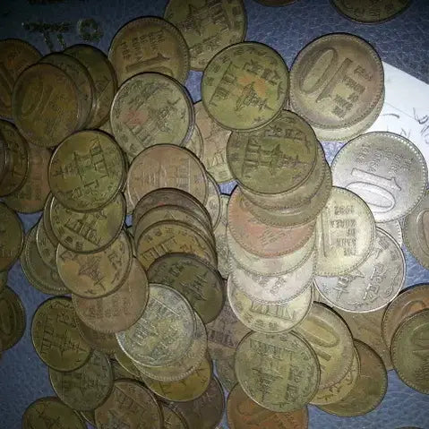[BUNJANG] 1982 10 Won Coin Set (30 pcs) / 10원 동전 30개 1982년 중고