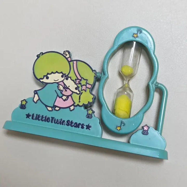 [BUNJANG] Little Twin Stars Kiki &amp; Lala 1976 Hourglass (Rare) / 고전키키라라 리틀트윈스타 모래시계 레어