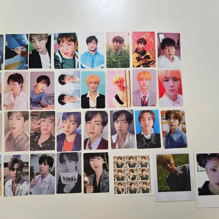 [BUNJANG] BTS Jin Album Photocard 32-Piece Set / 방탄소년단 bts 석진 앨범 포토카드 32장 양도