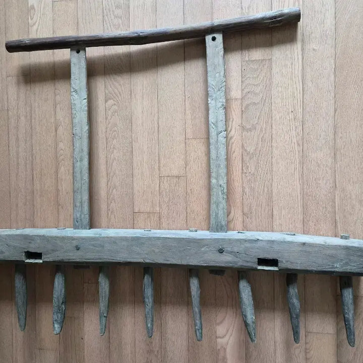 [BUNJANG] Antique Wooden Farming Tool - Decorative Display Item / 미적 가치가있는  농기구
