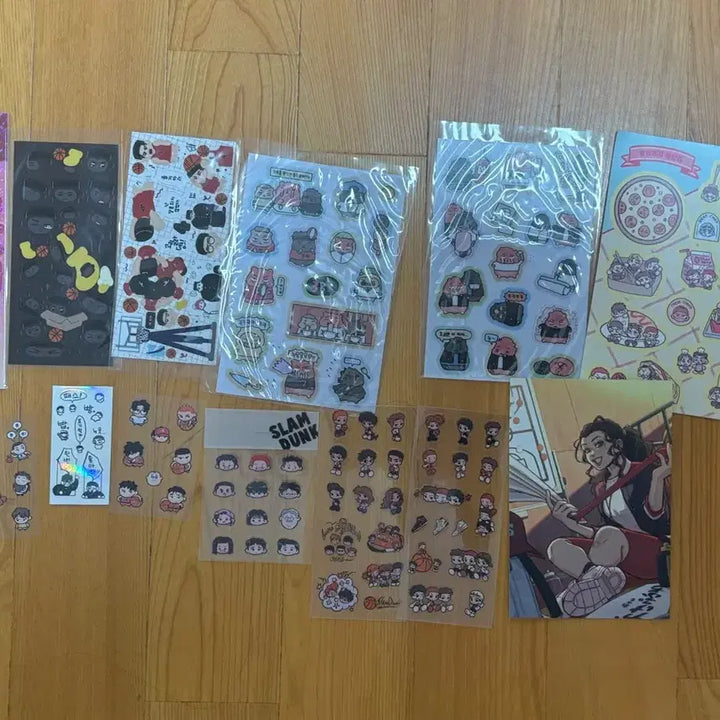 [BUNJANG] Slam Dunk 2nd Edition Stickers / 슬램덩크 2차 스티커
