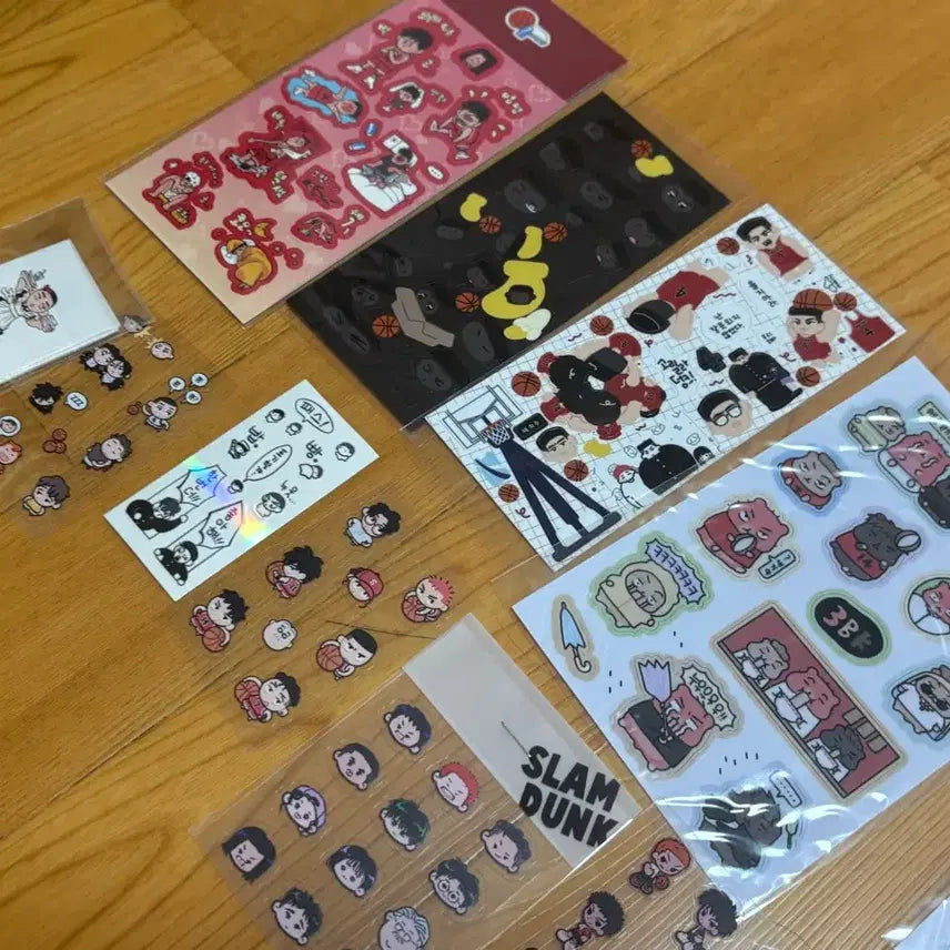 [BUNJANG] Slam Dunk 2nd Edition Stickers / 슬램덩크 2차 스티커