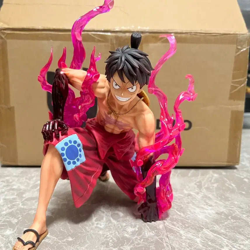 [BUNJANG] One Piece Luffy Ryu-oh Version Resin Figure / 원피스 루피 레진 피규어