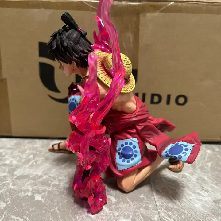 [BUNJANG] One Piece Luffy Ryu-oh Version Resin Figure / 원피스 루피 레진 피규어