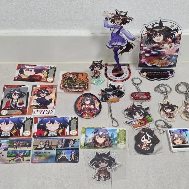 [BUNJANG] Uma Musume Kitasan Black Goods Set / 우마무스메 키타산 블랙 굿즈 세트