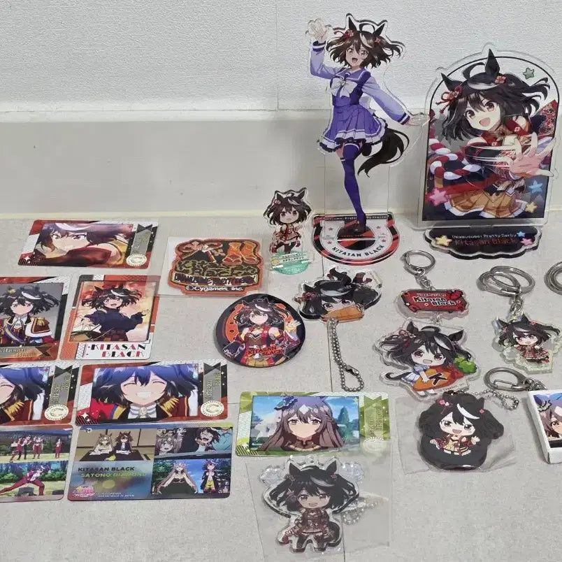 [BUNJANG] Uma Musume Kitasan Black Goods Set / 우마무스메 키타산 블랙 굿즈 세트