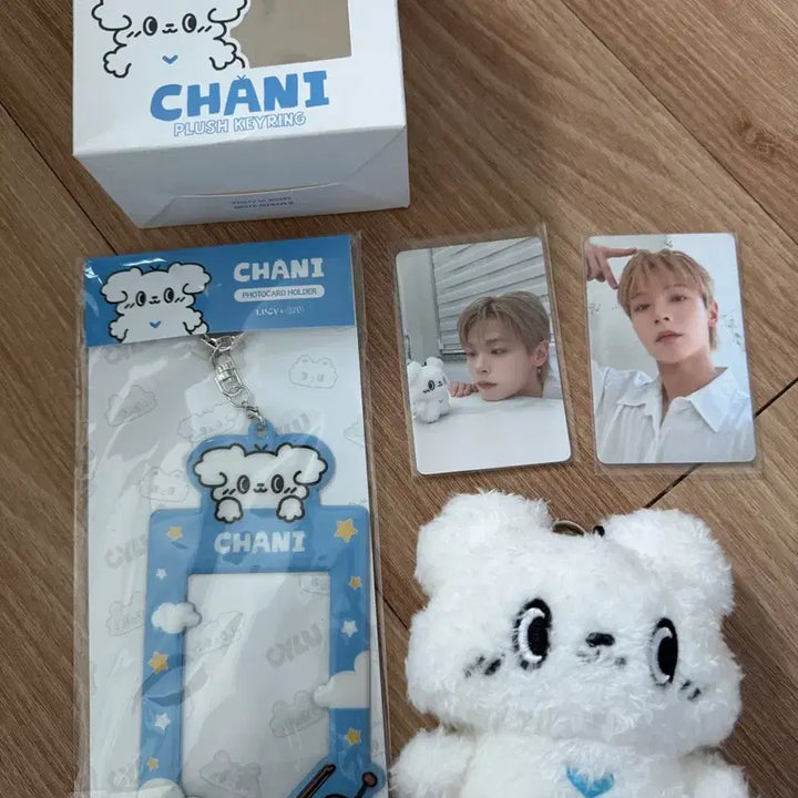 [BUNJANG] LUCY Chani Plush Keychain Photocard Holder / 루시 시루CYLU  챠니 인형 키링 포토카드 홀더 CHANI 예찬 포카
