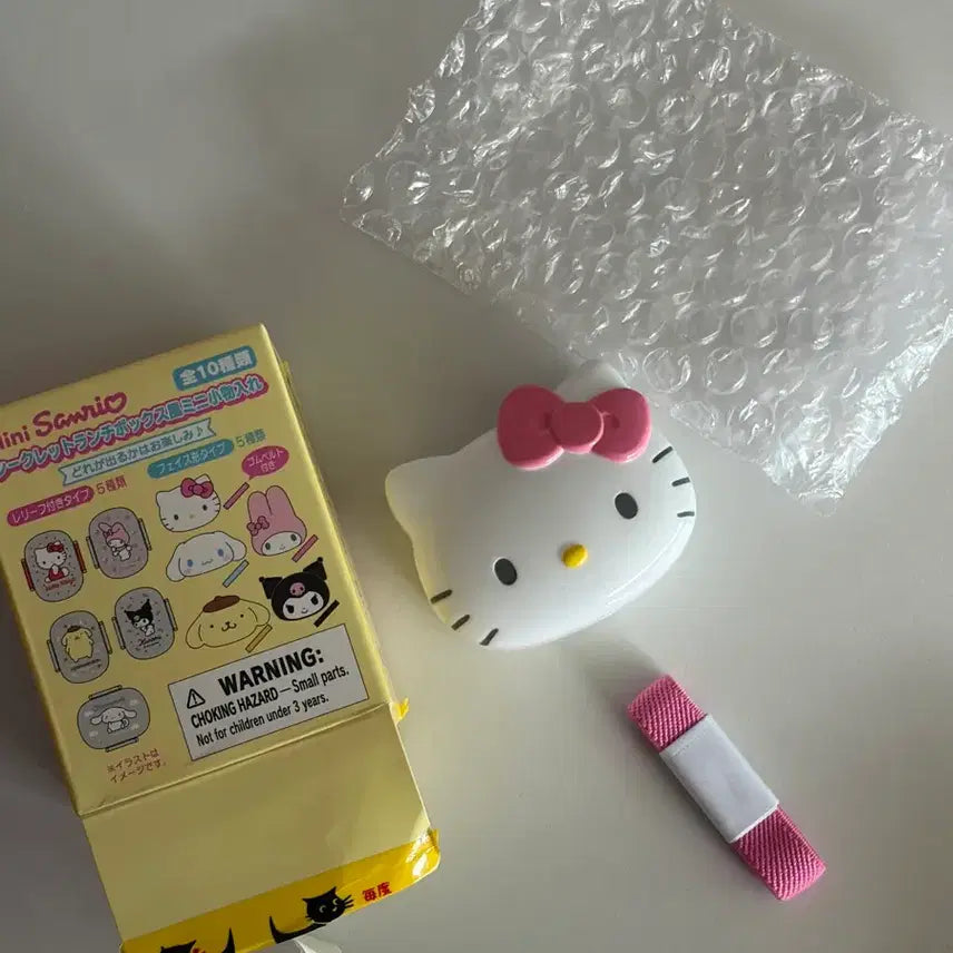 [BUNJANG] Sanrio Hello Kitty Miniature Lunch Box / 산리오 키티 미니어처 도시락 랜덤 새상품