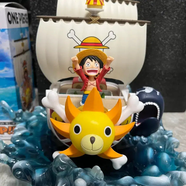 [BUNJANG] One Piece Thousand Sunny Mega World Collectable Figure with Resin Base / 원피스 써니호(메가월콜) 베이스(레진) 피규어