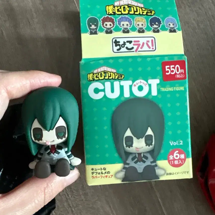 [BUNJANG] My Hero Academia Tsuyu Asui Qposket Figure / 나의 히어로 아카데미아 츠유 큐콧코 지톳토 지토토